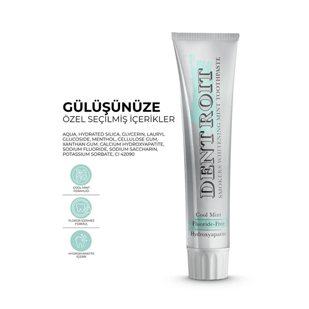 Dentroit Leke Giderici Beyazlatıcı Diş Macunu 100 ml - Dentroit