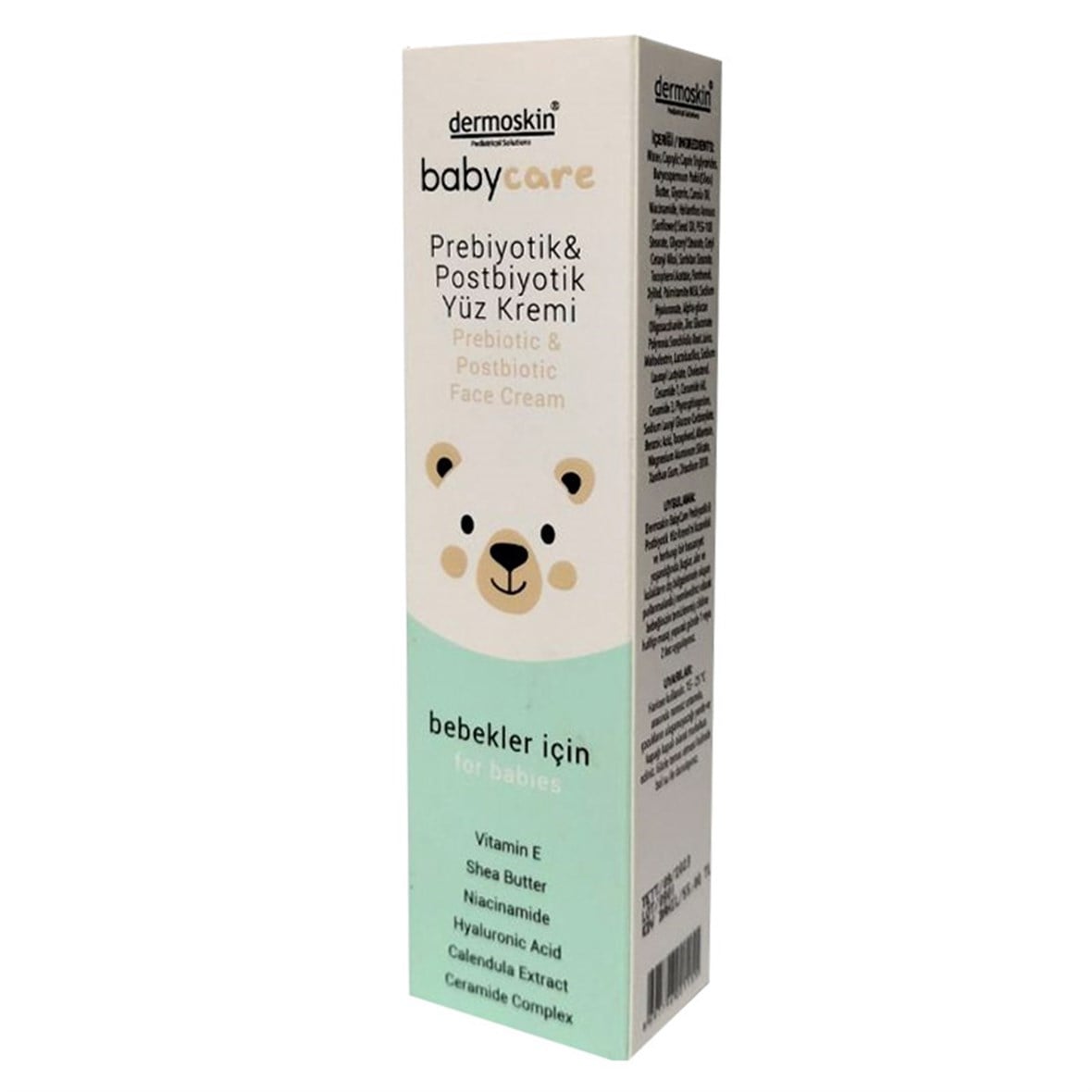 Dermoskin BabyCare Prebiyotik ve Postbiyotik Yüz Kremi 50 ml - Dermoskin