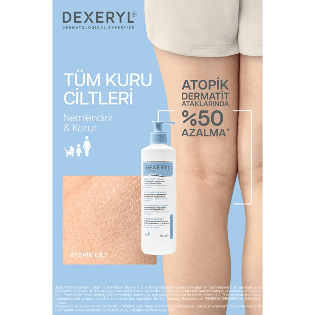 Dexeryl Emollient Cream 500 gr - Dexeryl