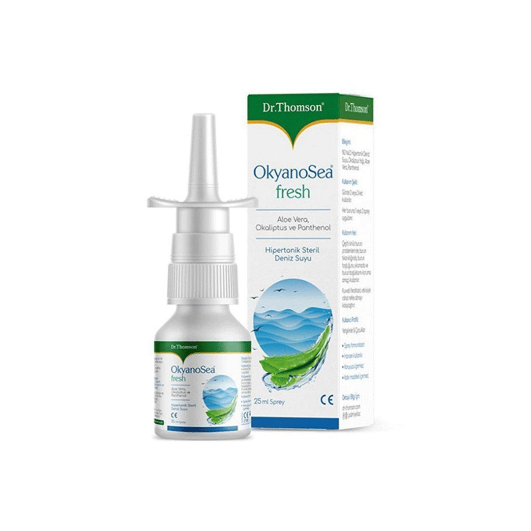 Dr. Thomson Okyanosea Fresh Hipertonik Steril Deniz Suyu 25 ml - Dr. Thomson