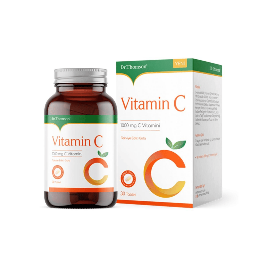 Dr. Thomson Vitamin C 1000 mg 30 Tablet - Dr. Thomson