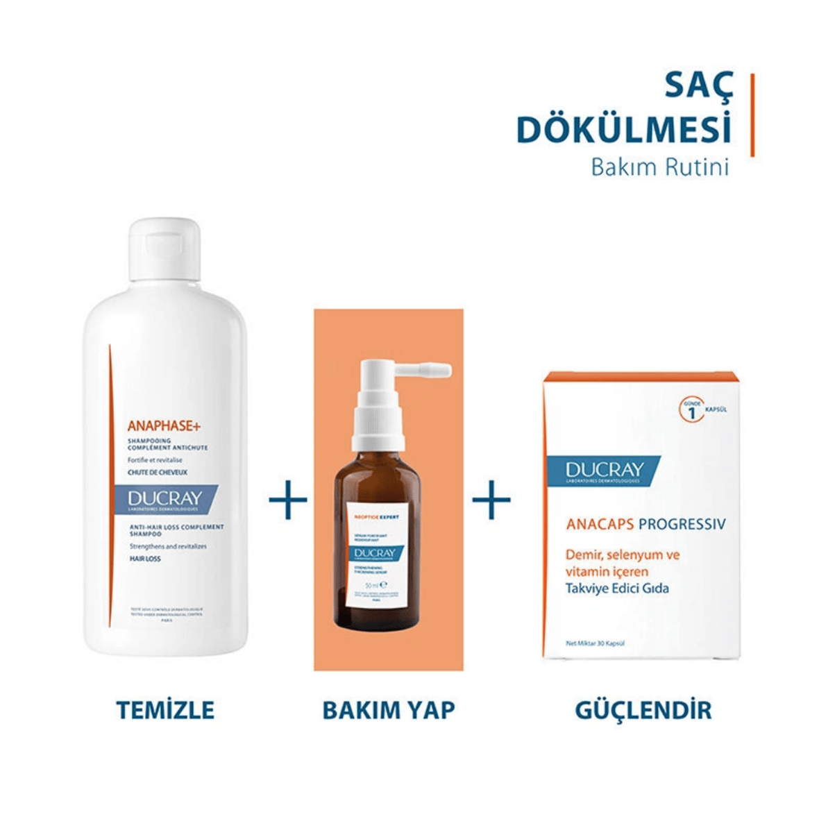 Ducray Anacaps Progressiv 30 Kapsül - Ducray