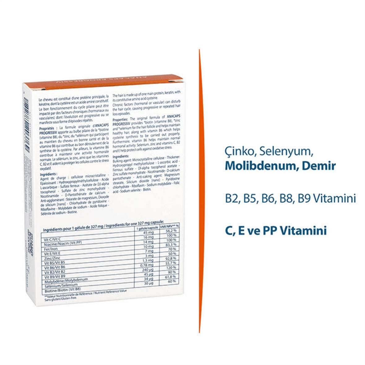 Ducray Anacaps Progressiv 30 Kapsül - Ducray