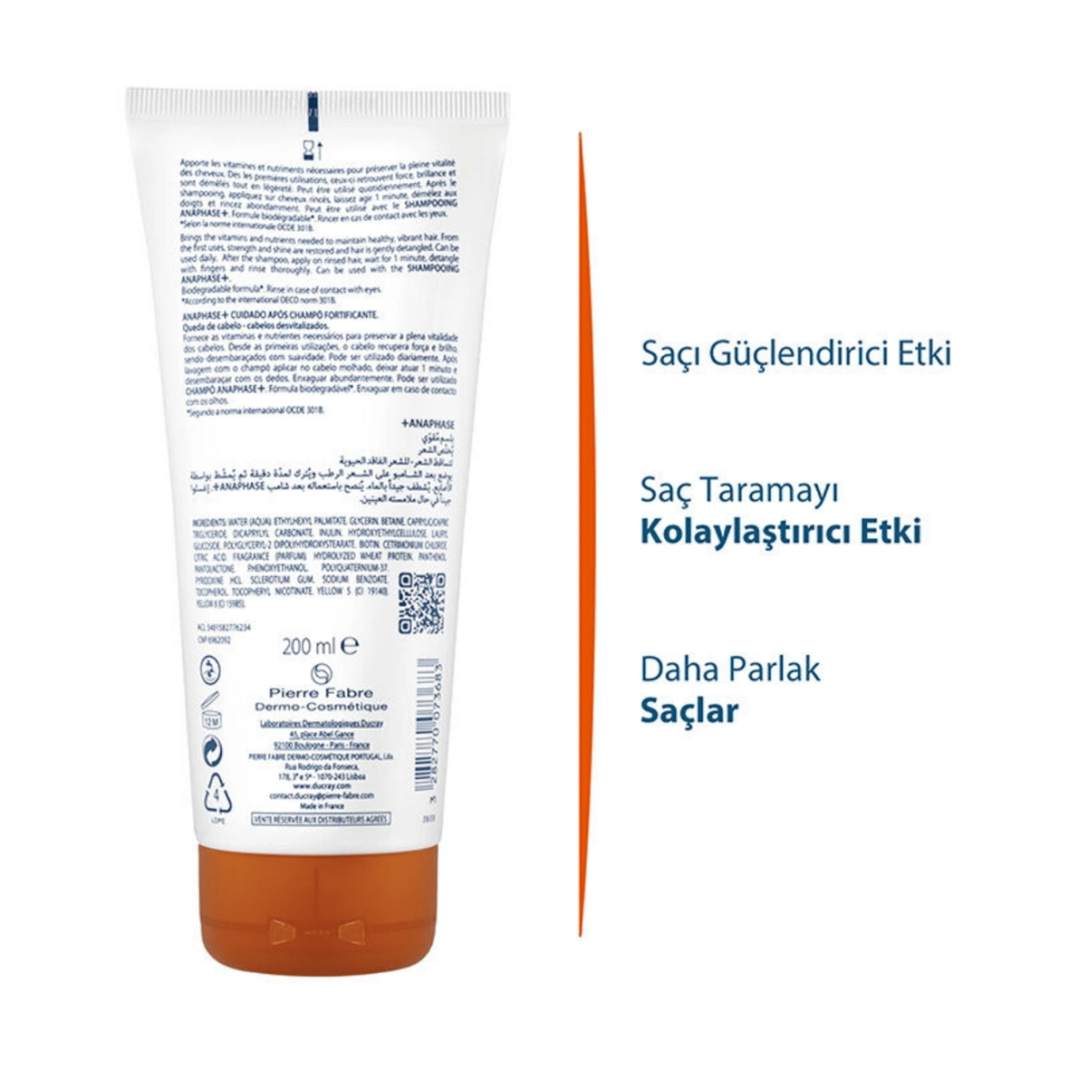 Ducray Anaphase Conditioner 200 ml - Ducray