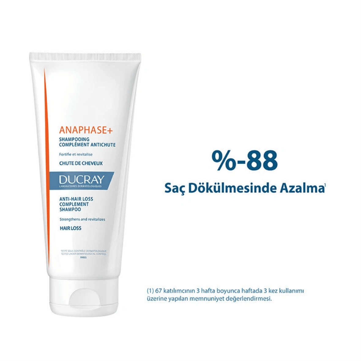 Ducray Anaphase + Plus Saç Dökülmesine Karşı Şampuan 200 ml - Ducray