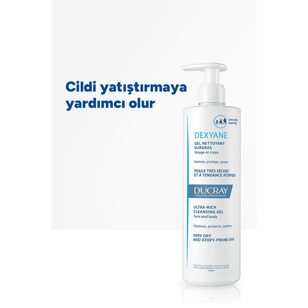 Ducray Dexyane Ultra Rich Cleansing Gel 400 ml - Ducray