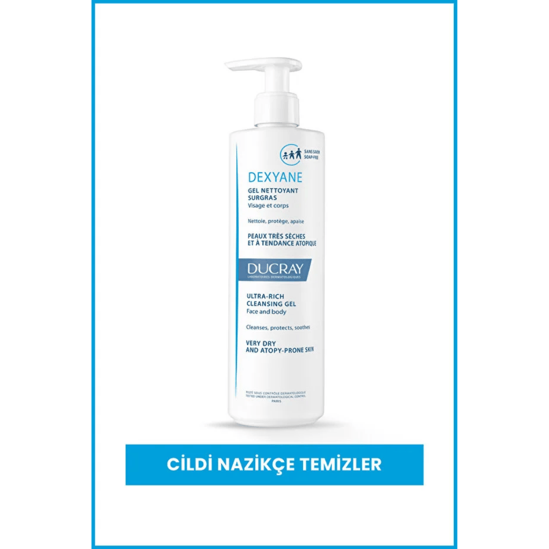 Ducray Dexyane Ultra Rich Cleansing Gel 400 ml - Ducray