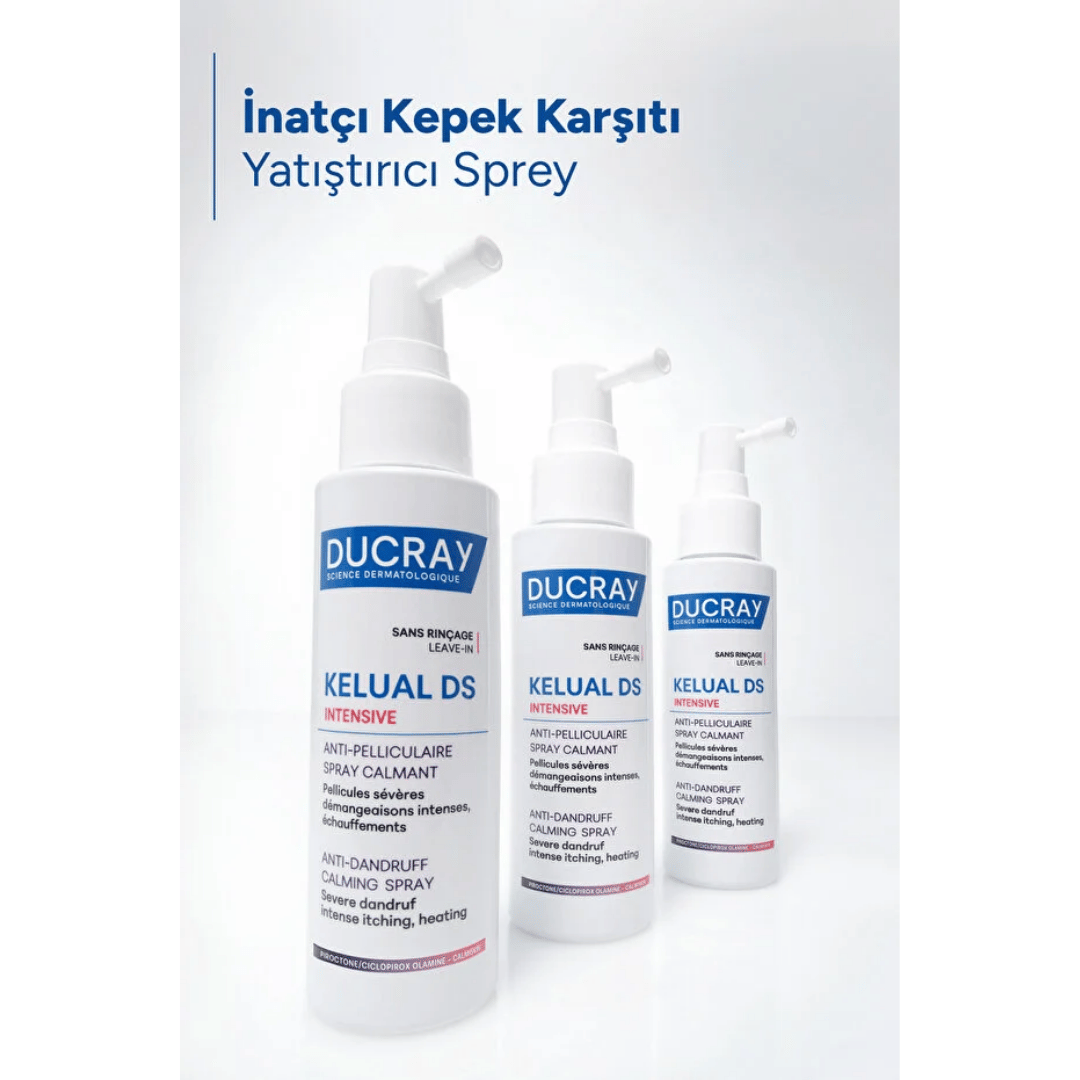 Ducray Kelual DS Intensive Spray - Kepek Karşıtı Saç Bakım Spreyi 100 ml - Ducray