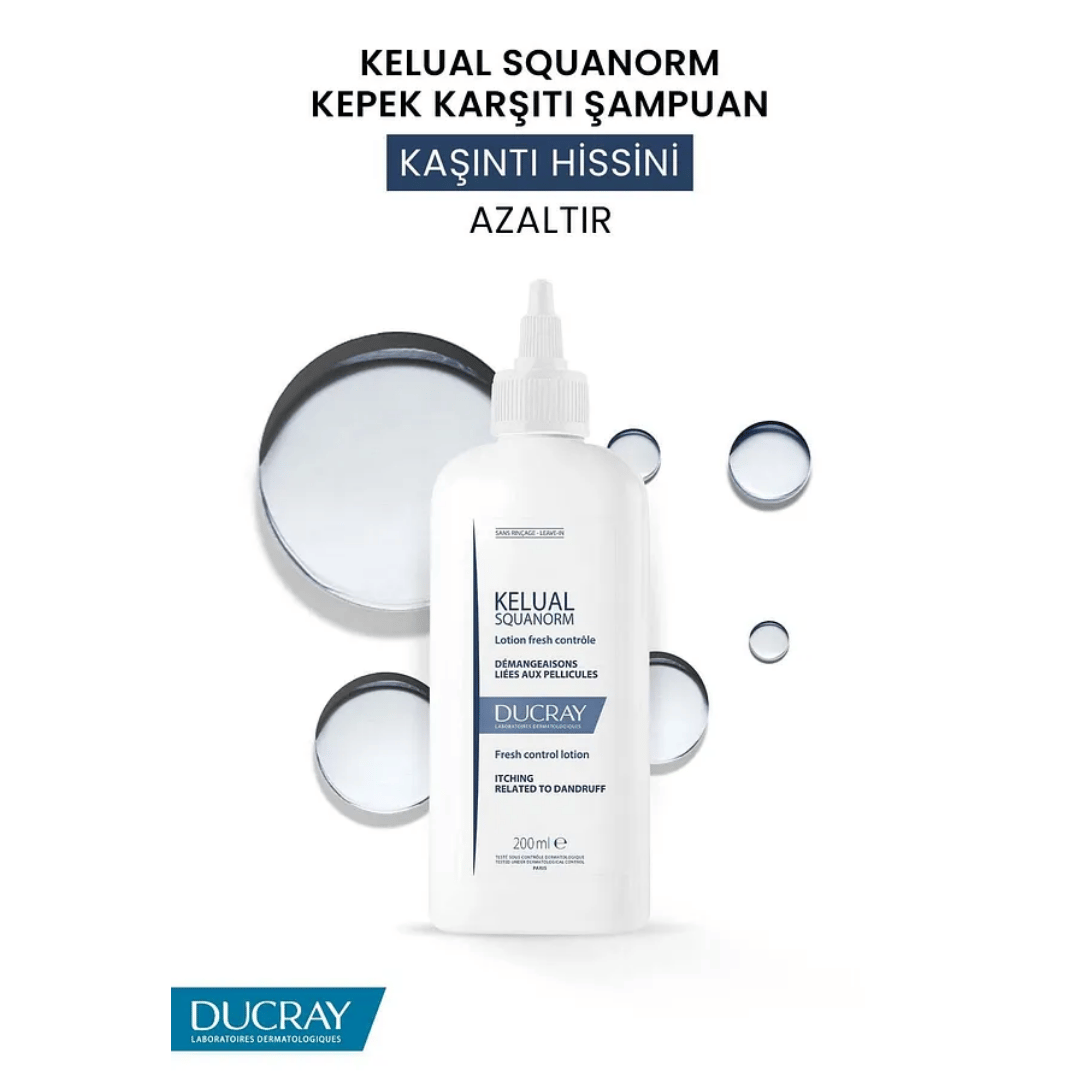 Ducray Kelual Squanorm Kepek Karşıtı Losyon 200 ml - Ducray
