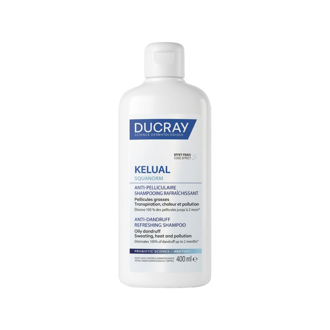Ducray Kelual Squanorm Kepek Karşıtı ve Ferahlatıcı Şampuan 400 ml - Ducray