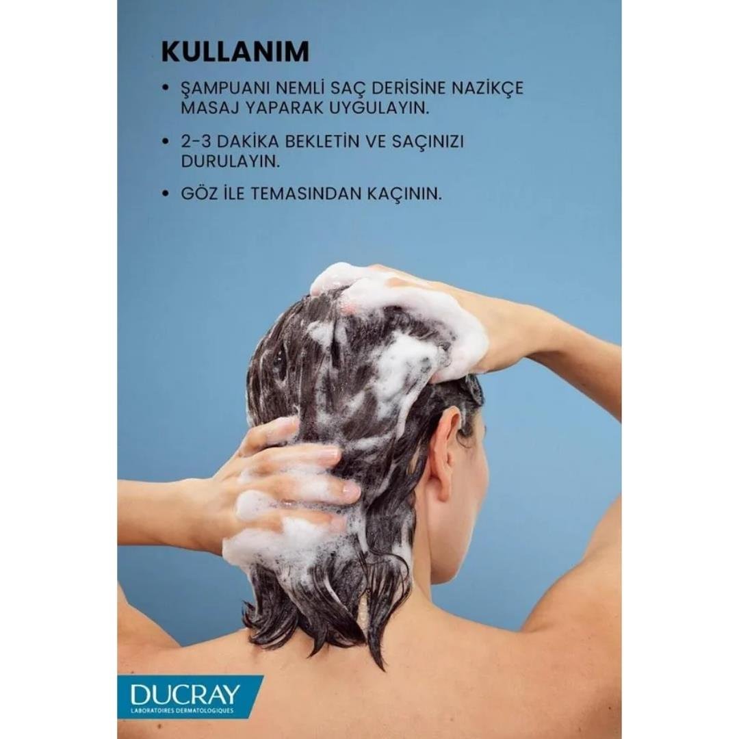 Ducray Kelual Squanorm Yağlı Saçlar Için Etkili Kepek Şampuanı 400 ml - Avene - Ducray
