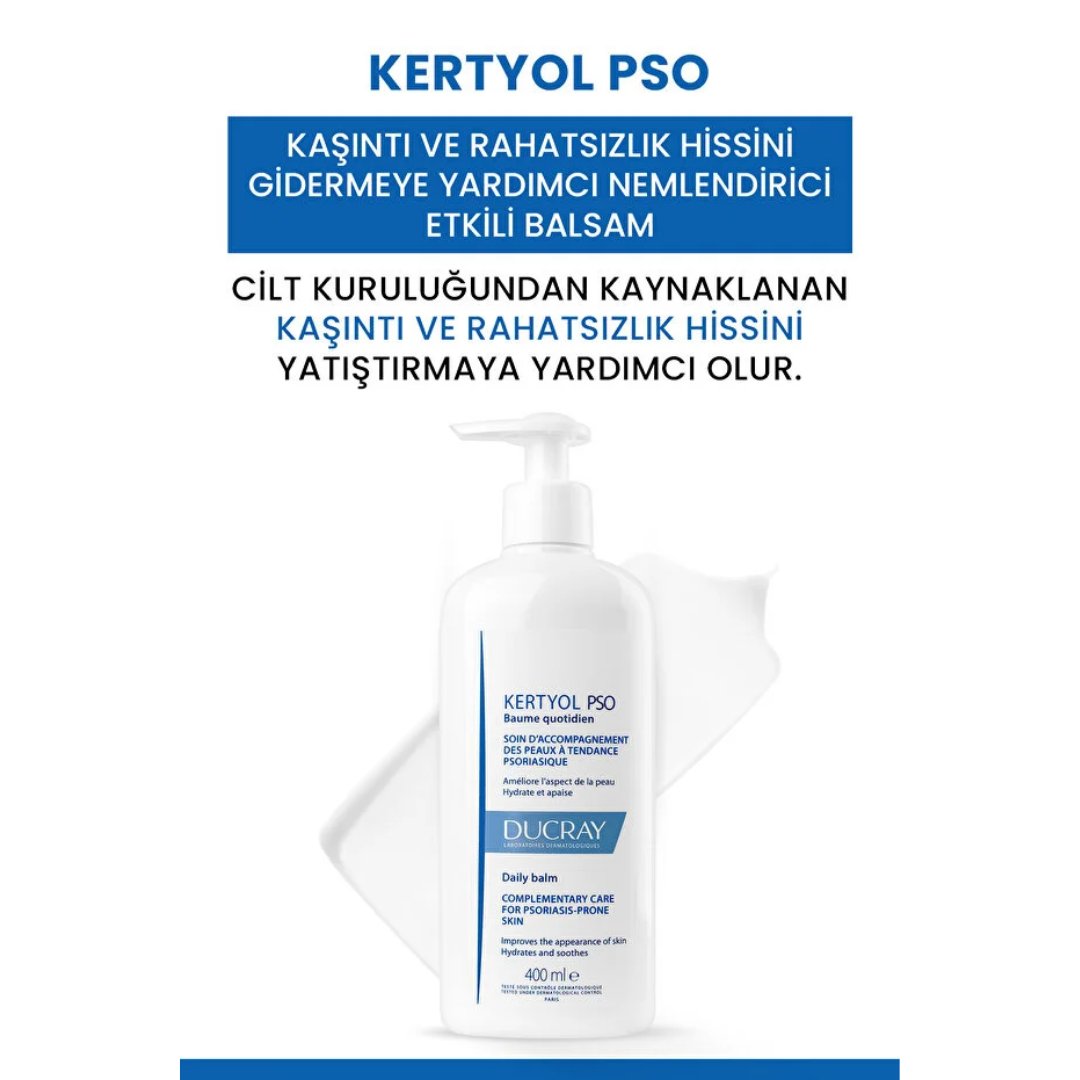 Ducray Kertyol Pso Daily Balm Günlük Nemlendirici Balm 400ml - Ducray