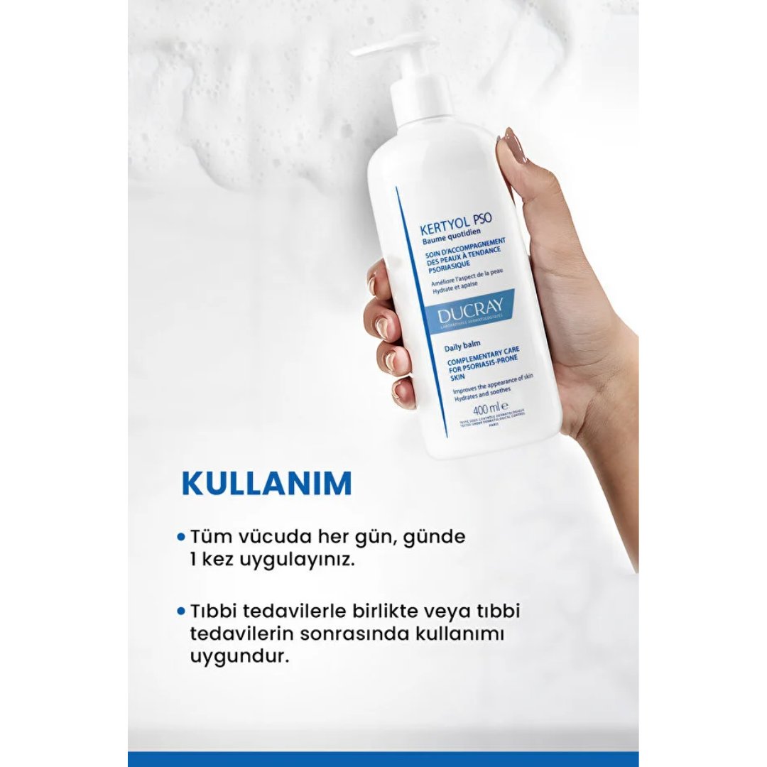 Ducray Kertyol Pso Daily Balm Günlük Nemlendirici Balm 400ml - Ducray