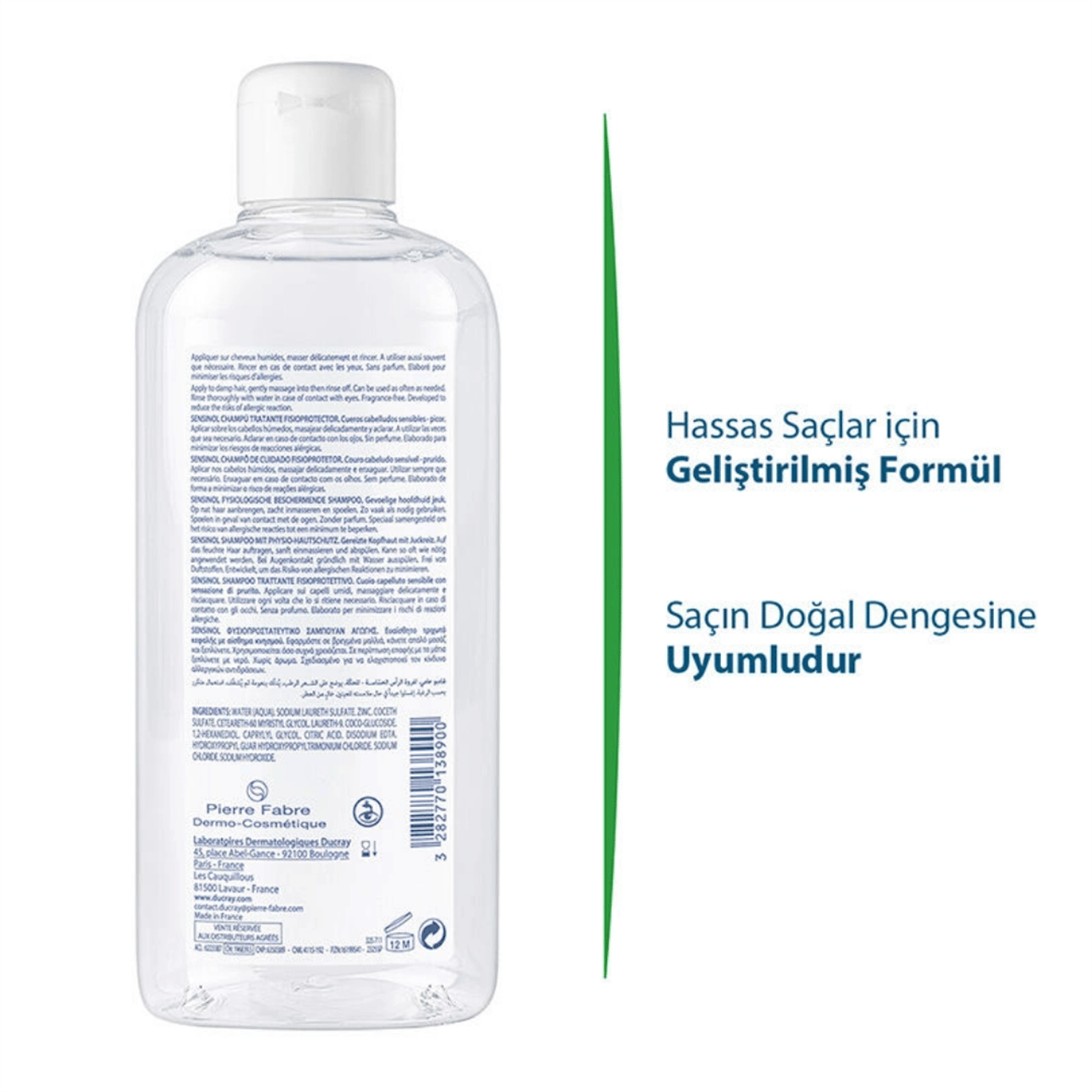 Ducray Sensinol Şampuan 400 ml - Ducray