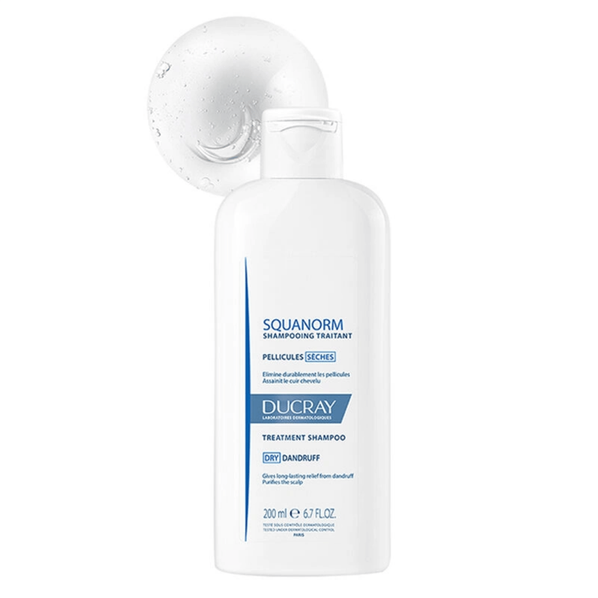 Ducray Squanorm Şampuan DRY Dandruff 200 ml - Ducray