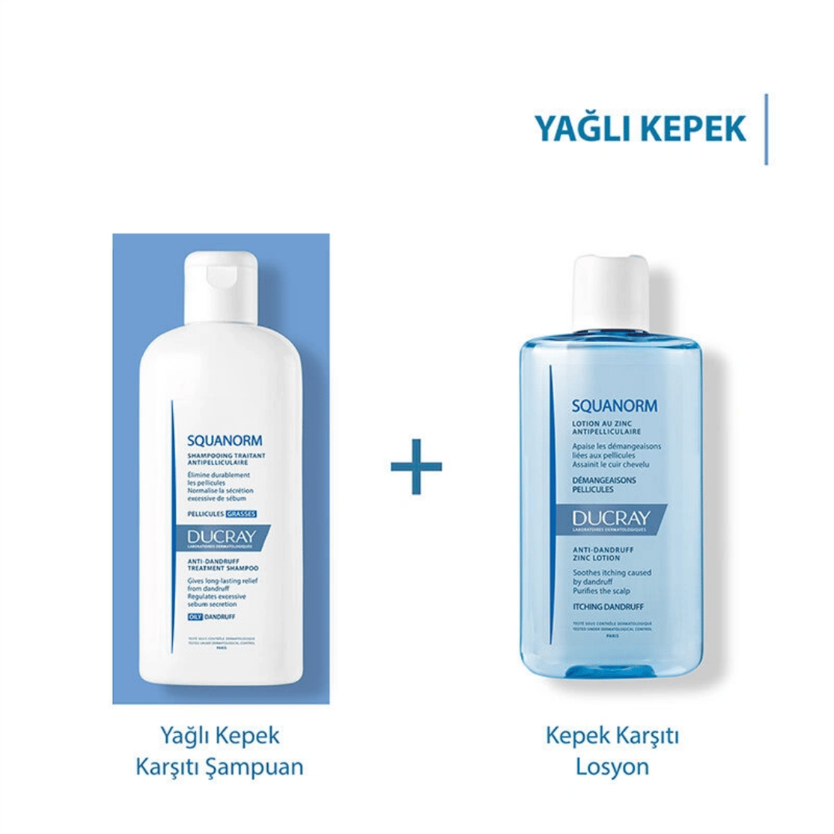 Ducray Squanorm Şampuan DRY Dandruff 200 ml - Ducray