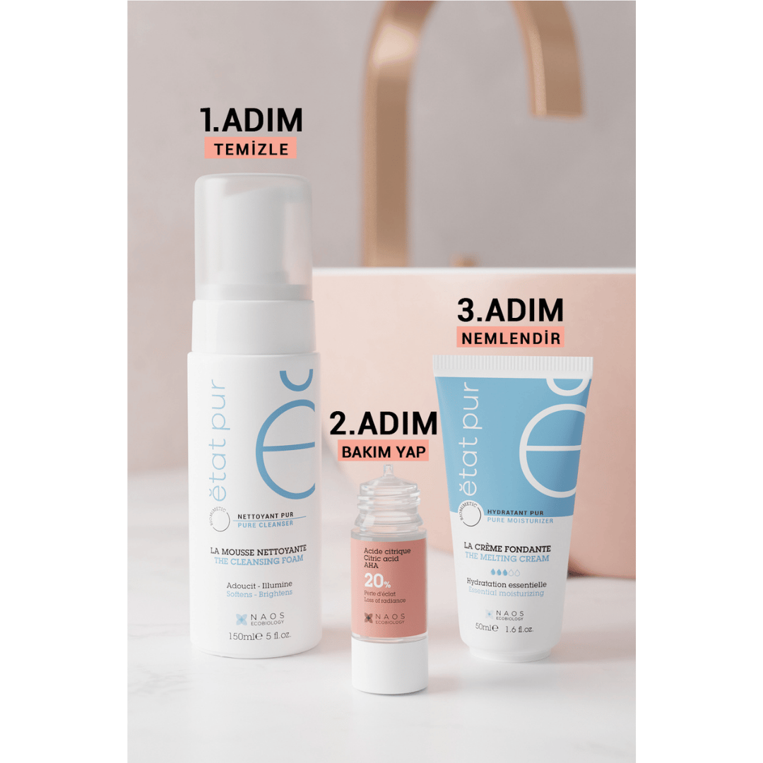 Etat Pur Citric Acid - AHA Pure Active Konsantre Bakım Ürünü 15 ml - Etat Pur