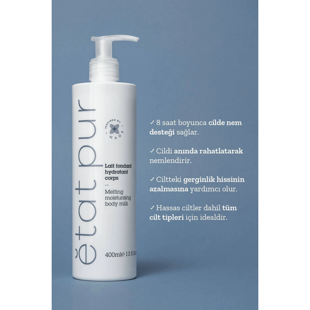 Etat Pur Melting Moisturizing Body Milk Rahatlatıcı ve Nemlendirici Vücut Sütü 400 ML - Etat Pur