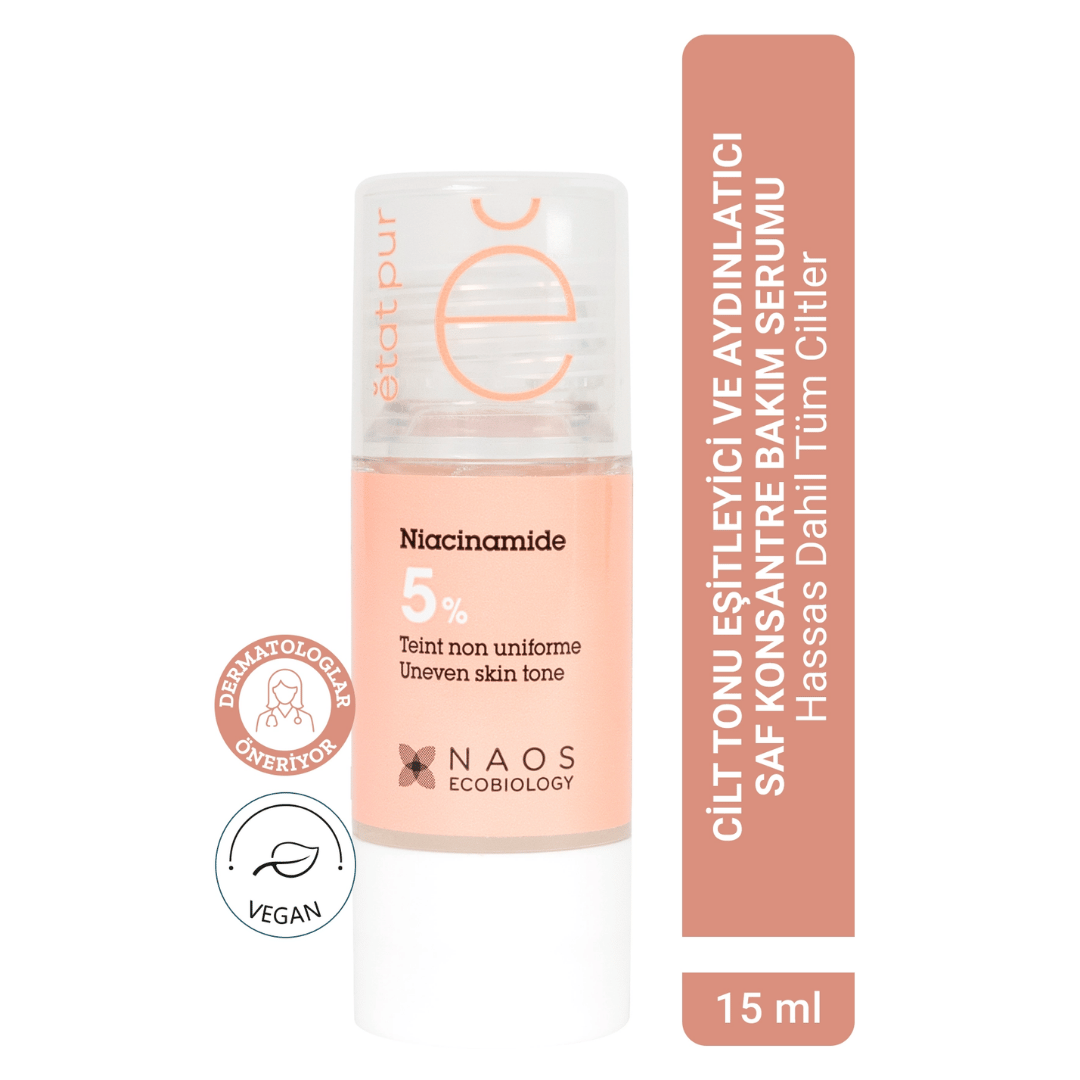 Etat Pur Pure Active Saf Niacinamide %5 Pürüz ve Leke Karşıtı Saf Konsantre Bakım 15 ml - Etat Pur
