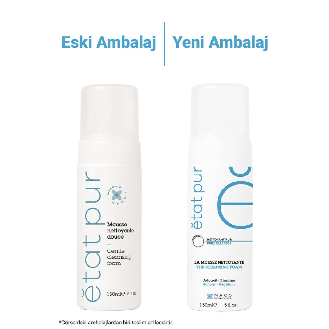 Etat Pur Pure Cleanser Nazik Yüz Makyaj Temizleme Köpüğü 150 ml Karma Yağlı Cilt - Etat Pur