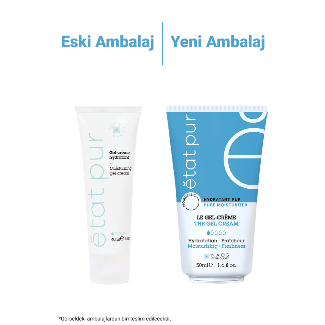 Etat Pur Pure Moisturizers Yağlı Ciltler İçin Matlaştırıcı Etkili Jel Bakım Kremi 50 ml - Etat Pur