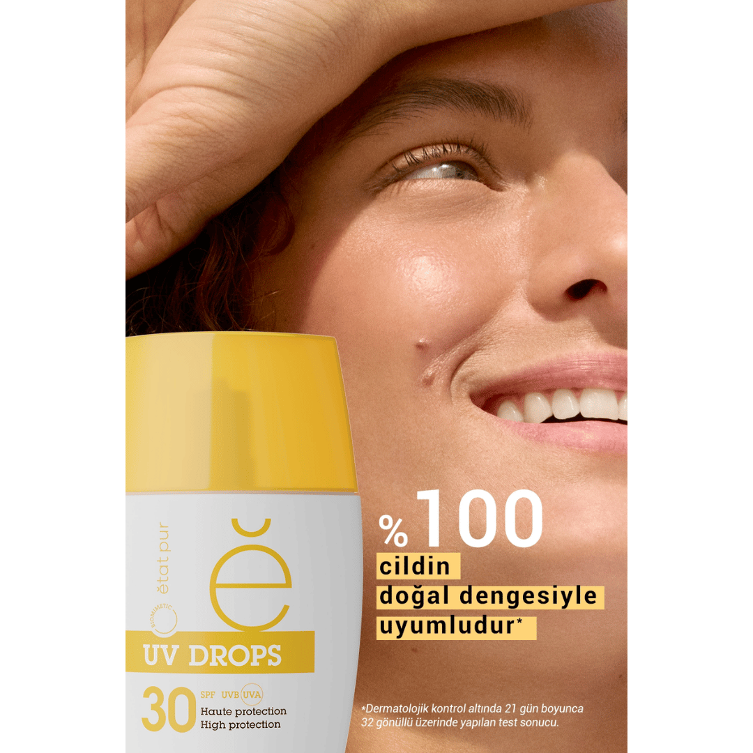 Etat Pur Uv Drops Mineral Face Fluid SPF30 30 gr - Etat Pur
