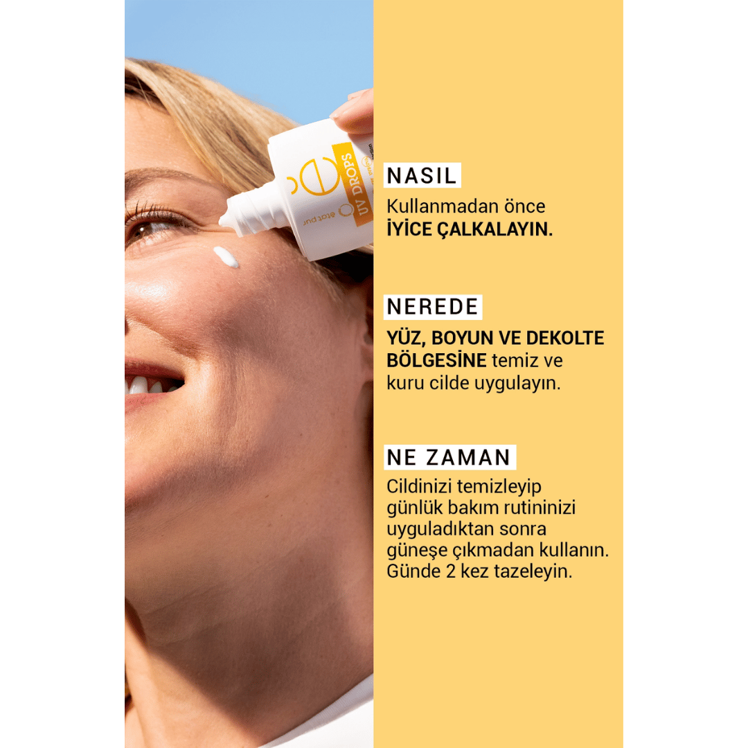 Etat Pur Uv Drops Mineral Face Fluid SPF30 30 gr - Etat Pur