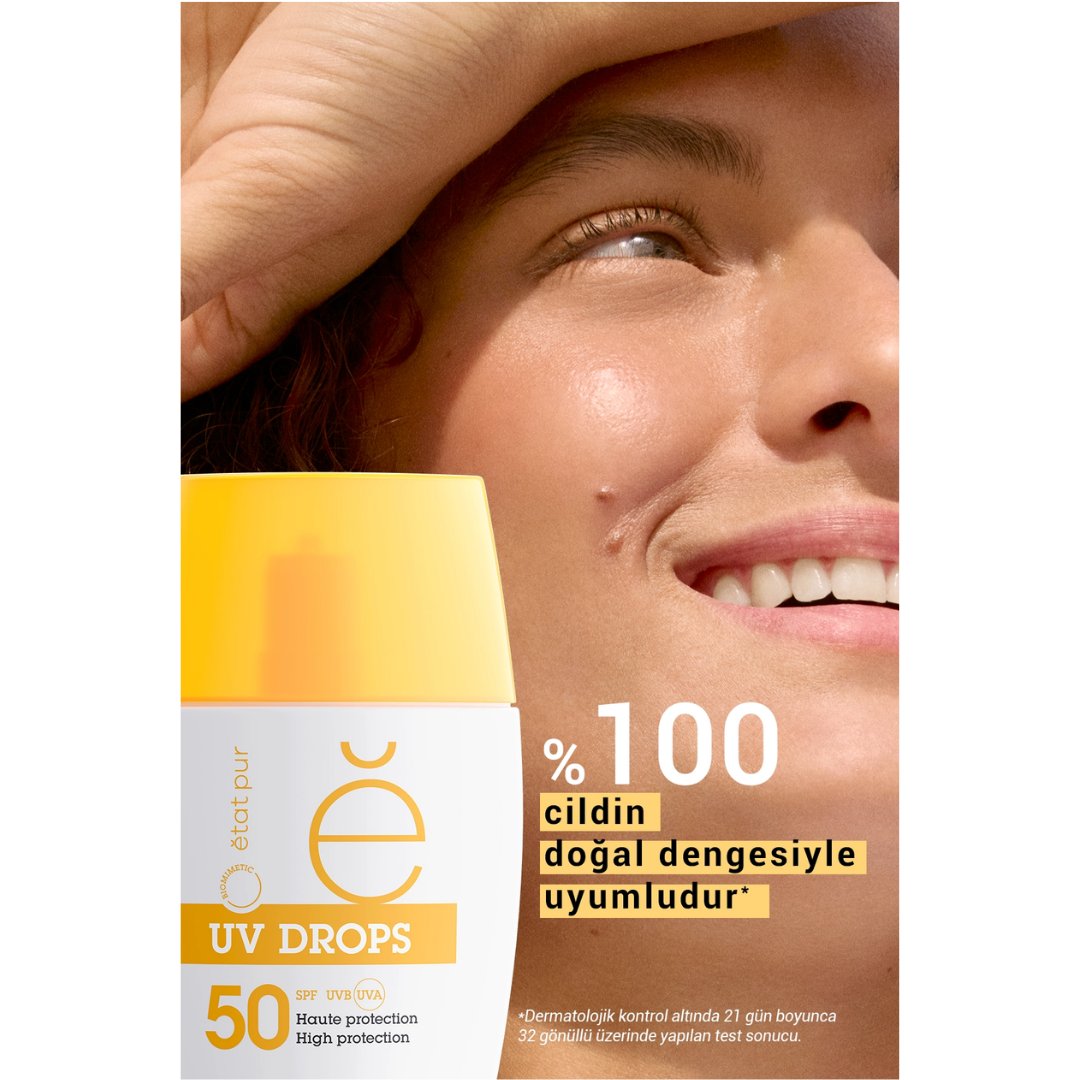 Etat Pur Uv Drops Mineral Face Fluid SPF50 30 gr - Etat Pur