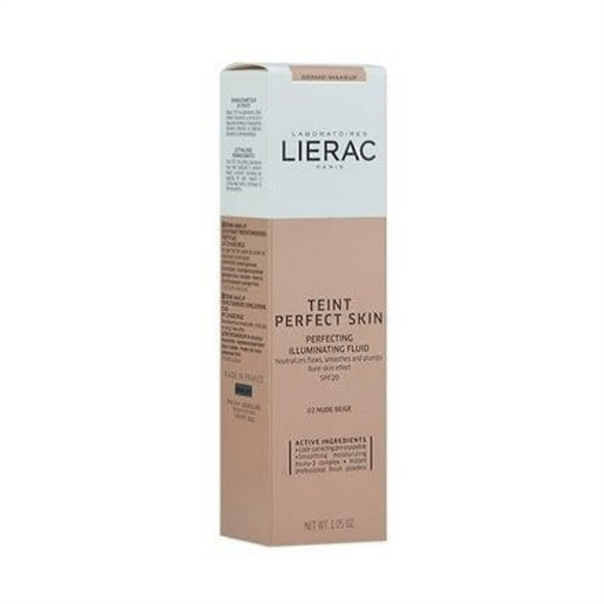Fondöten Spf 20 Nude Beige 02 30 Ml - Lierac