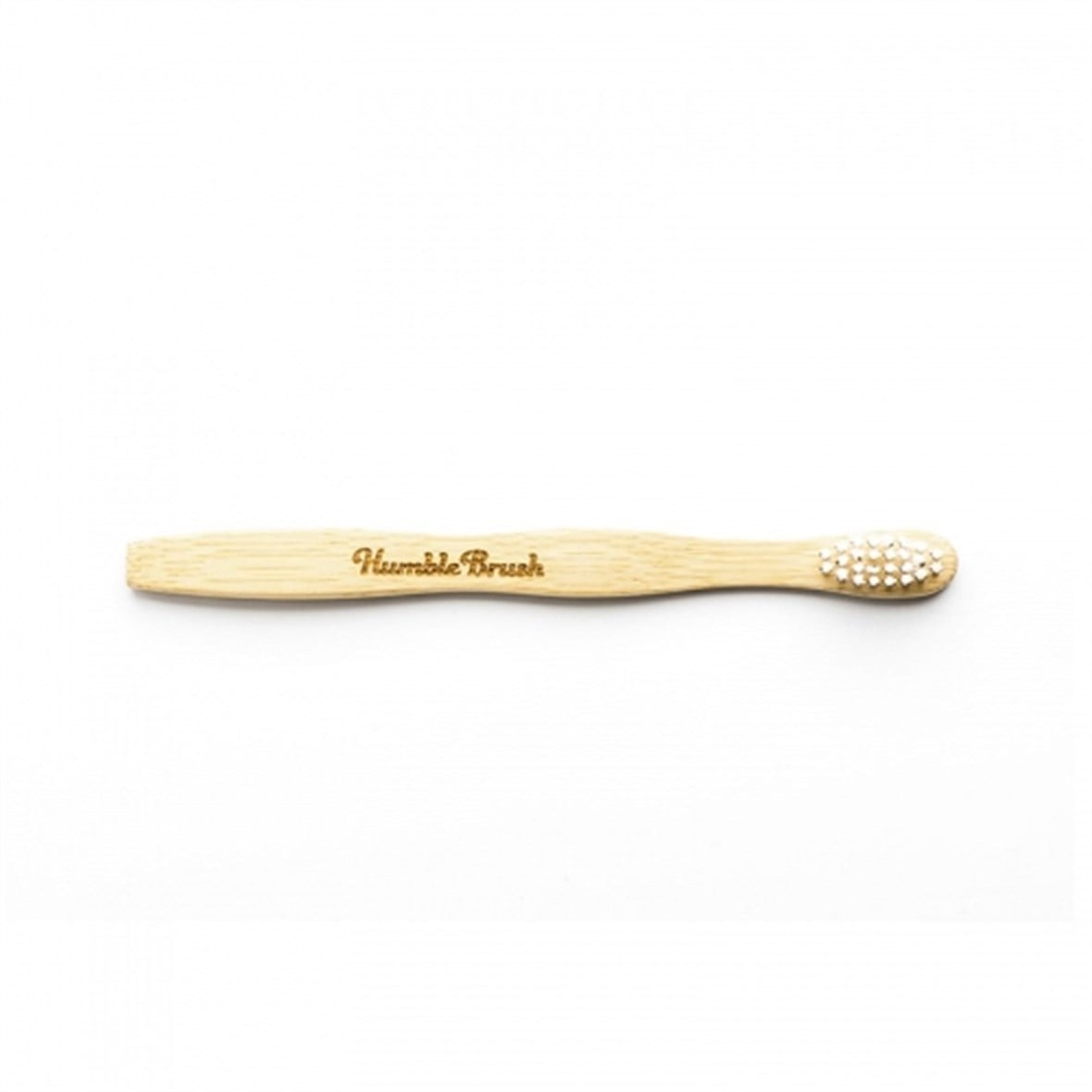 Humble Brush Doğal Yumuşak Çocuklar için Diş Fırçası - Beyaz - Humble Brush