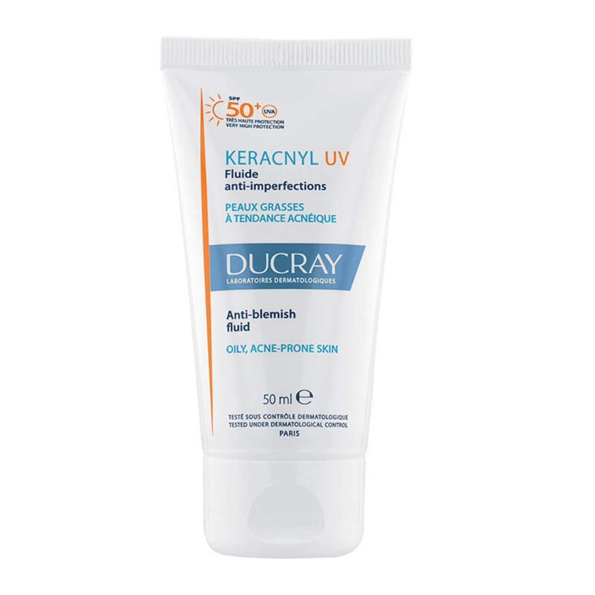 Keracnyl Uv Spf50+ Anti-blemish Fluide 50 Ml - Ducray
