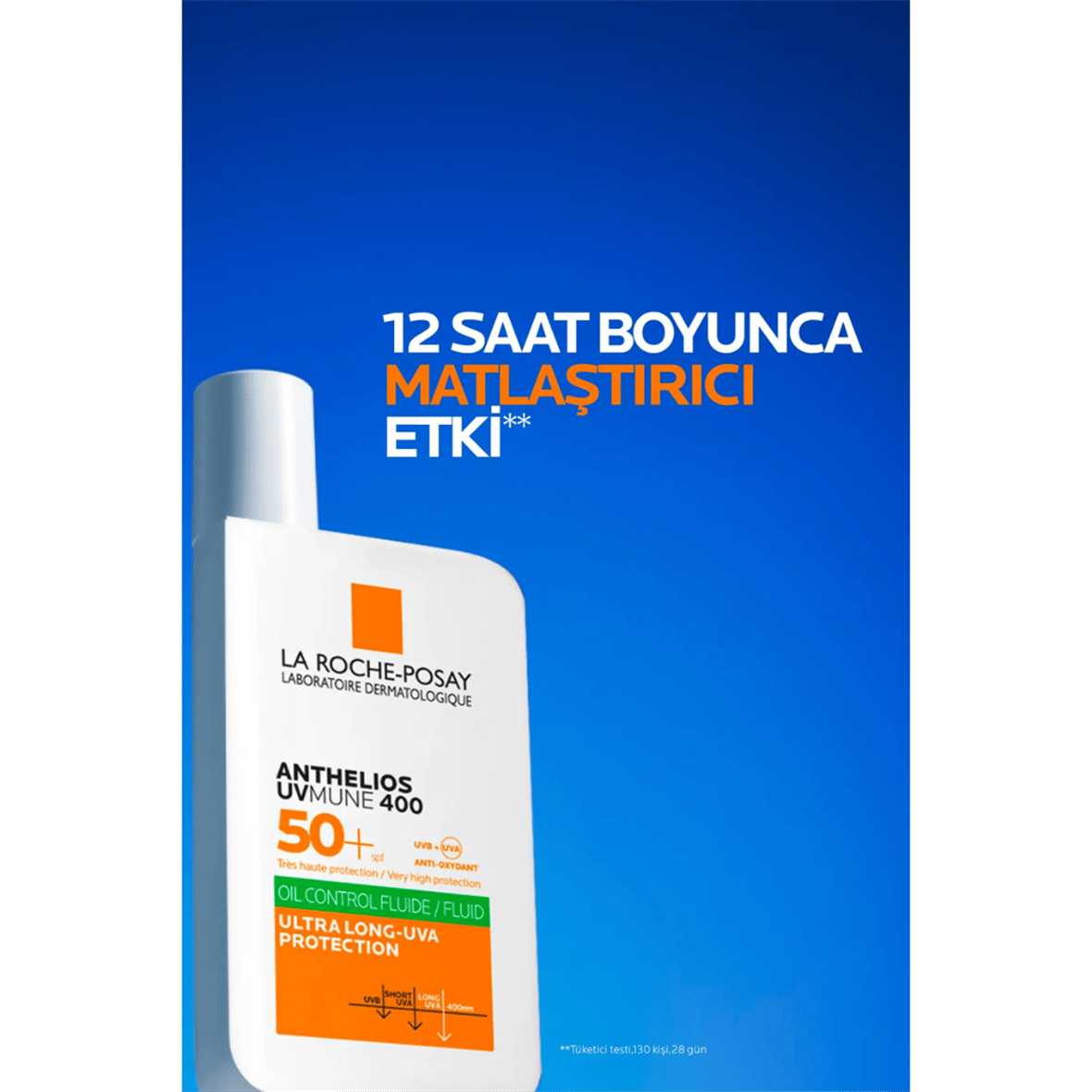 La Roche Posay Anthelios Oil Control Fluid 50+ Renkli Yüz Güneş Kremi 50 ml - La Roche Posay