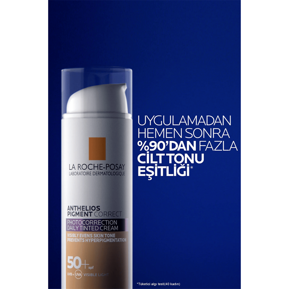 La Roche Posay Anthelios Pigment Correct Güneş Koruyucu SPF50+ 50 ml - Light - La Roche Posay
