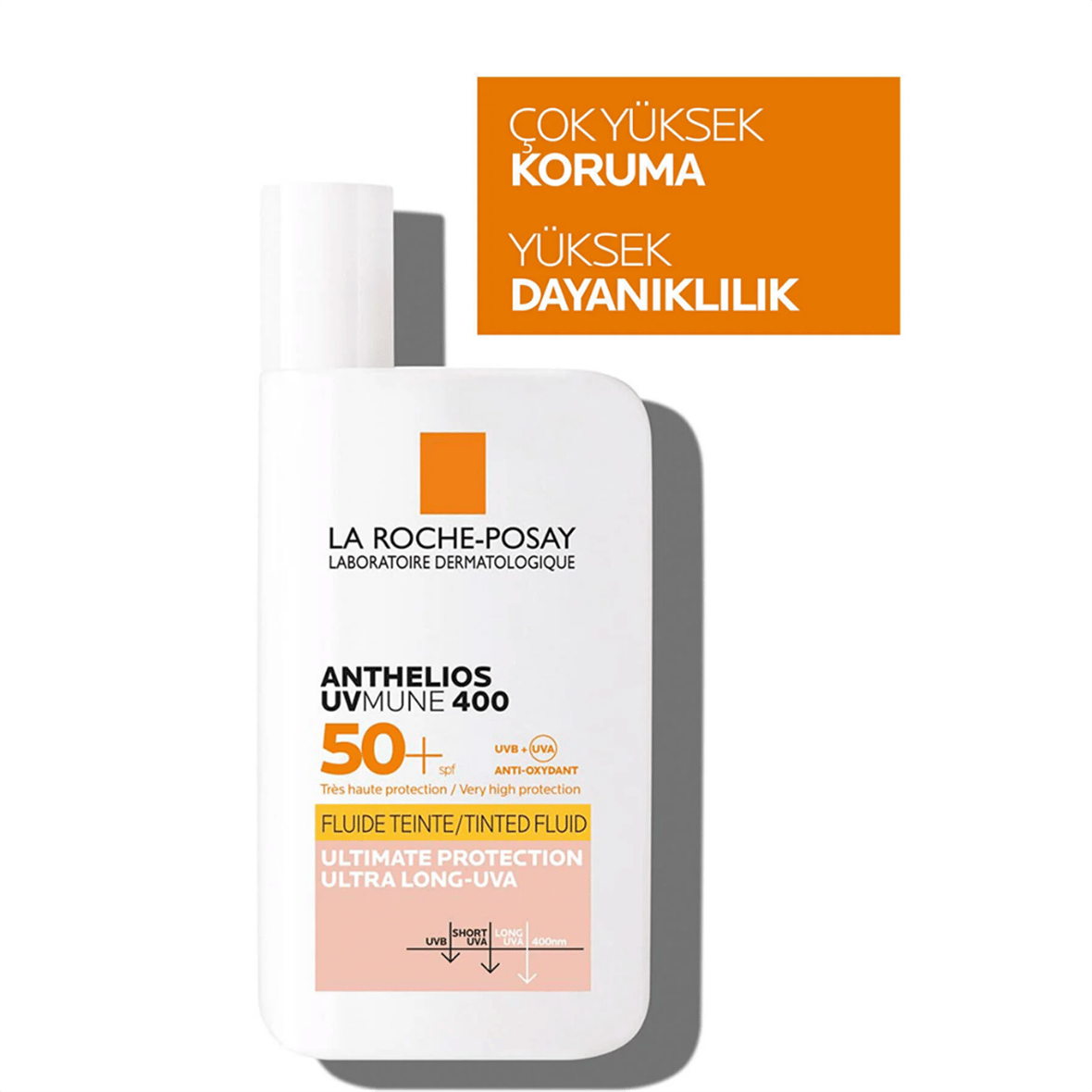 La Roche Posay Anthelios Shaka Fluid SPF 50 Renkli Güneş Kremi 50 ml - La Roche Posay