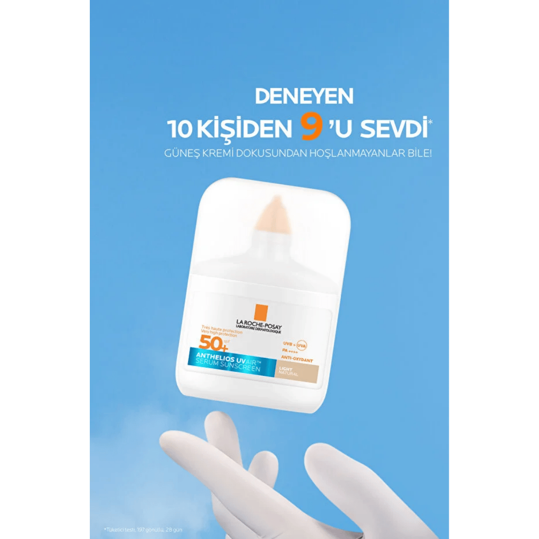 La Roche-Posay Anthelios Uvair Spf50+ Çok Yüksek Renkli Yüz Güneş Koruması 50 ml - La Roche-Posay