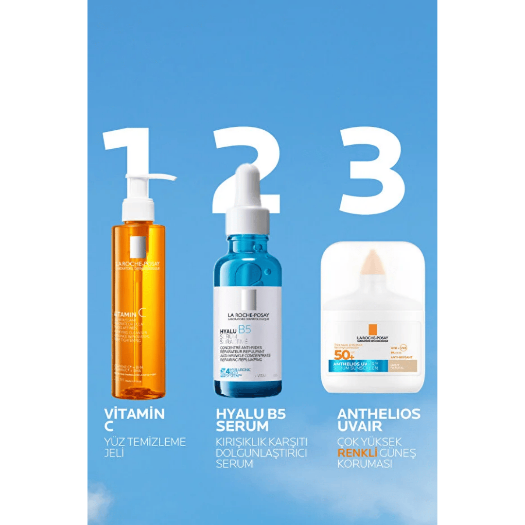 La Roche-Posay Anthelios Uvair Spf50+ Çok Yüksek Renkli Yüz Güneş Koruması 50 ml - La Roche-Posay