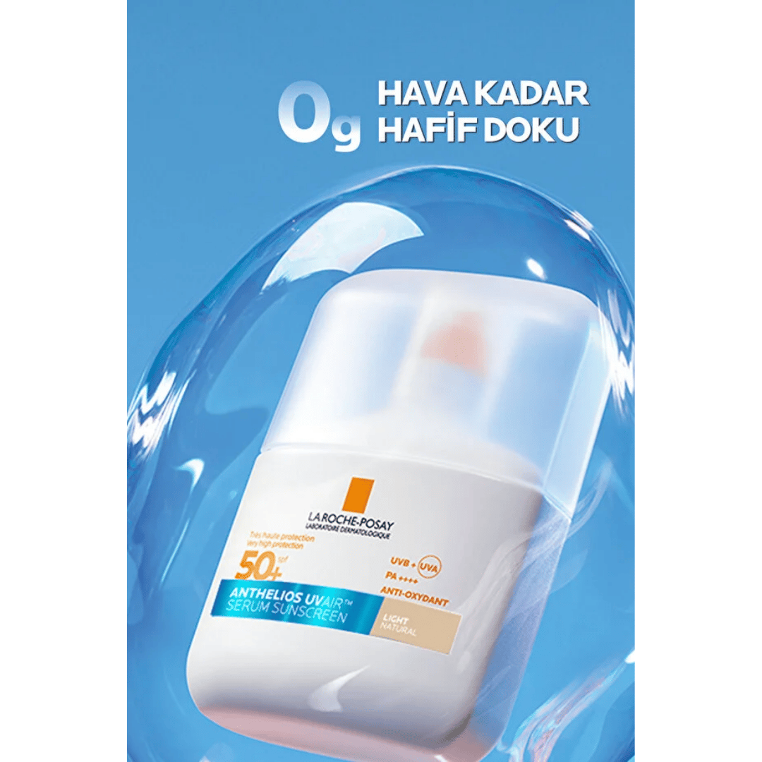 La Roche-Posay Anthelios Uvair Spf50+ Çok Yüksek Renkli Yüz Güneş Koruması 50 ml - La Roche-Posay