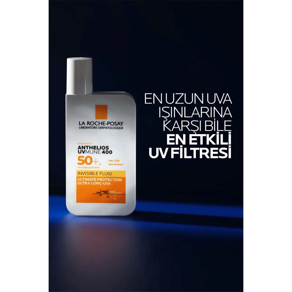 La Roche Posay Anthelios Uvmune Fluide Her Cilde Uygun Yüksek Korumalı Yüz Güneş Kremi Set 50 Mlx2 - La Roche Posay