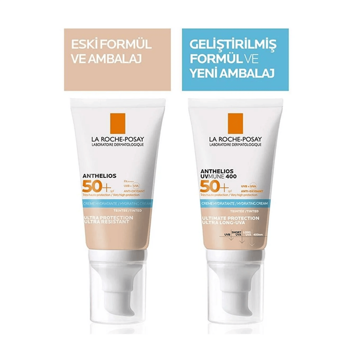La Roche Posay Anthelios UVMune SPF50+ Nemlendirici Güneş Kremi 50 ml - Renkli - La Roche Posay