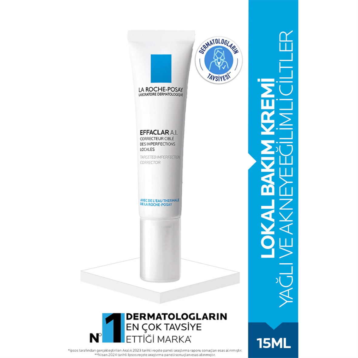 La Roche Posay Effaclar A.I Krem 15 ml - La Roche Posay