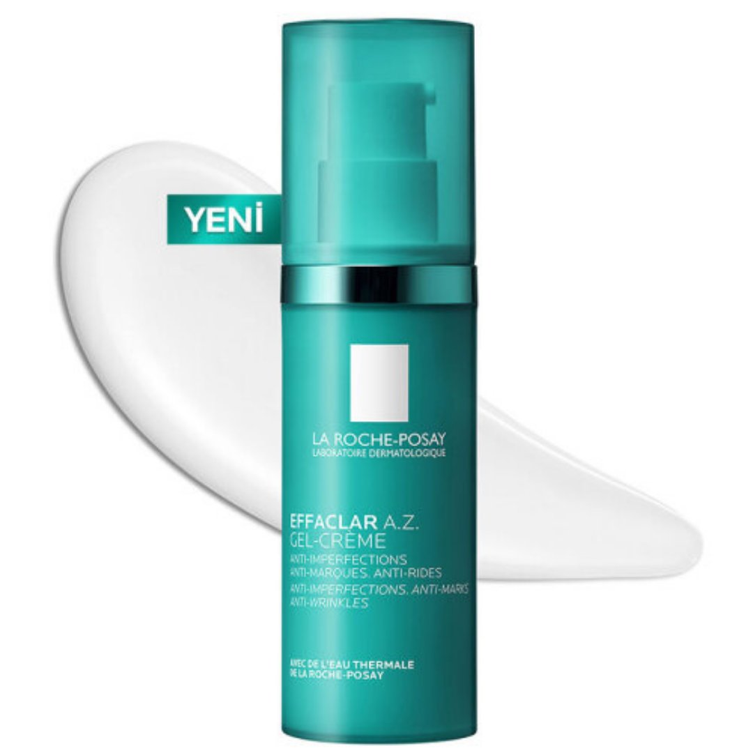 La Roche Posay Effaclar A.Z. %10 Azelaik Asit İçeren Sivilce & Sivilce İzi & Kırışıklık Karşıtı Jel Krem 40 ml - La Roche Posay