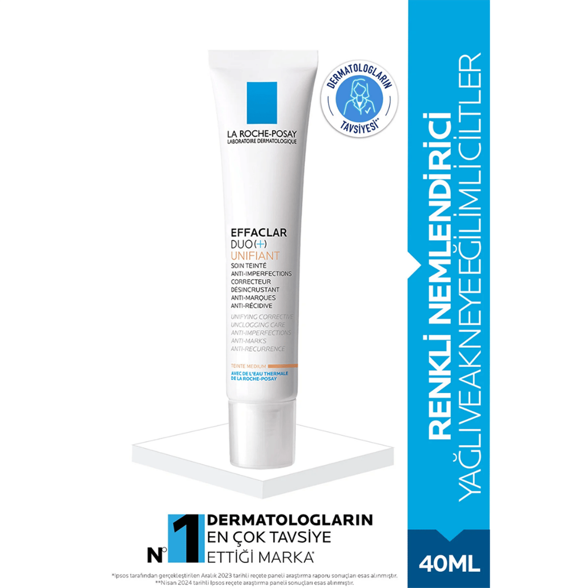 La Roche Posay Effaclar Duo + Unifiant Krem 40 ml - La Roche Posay