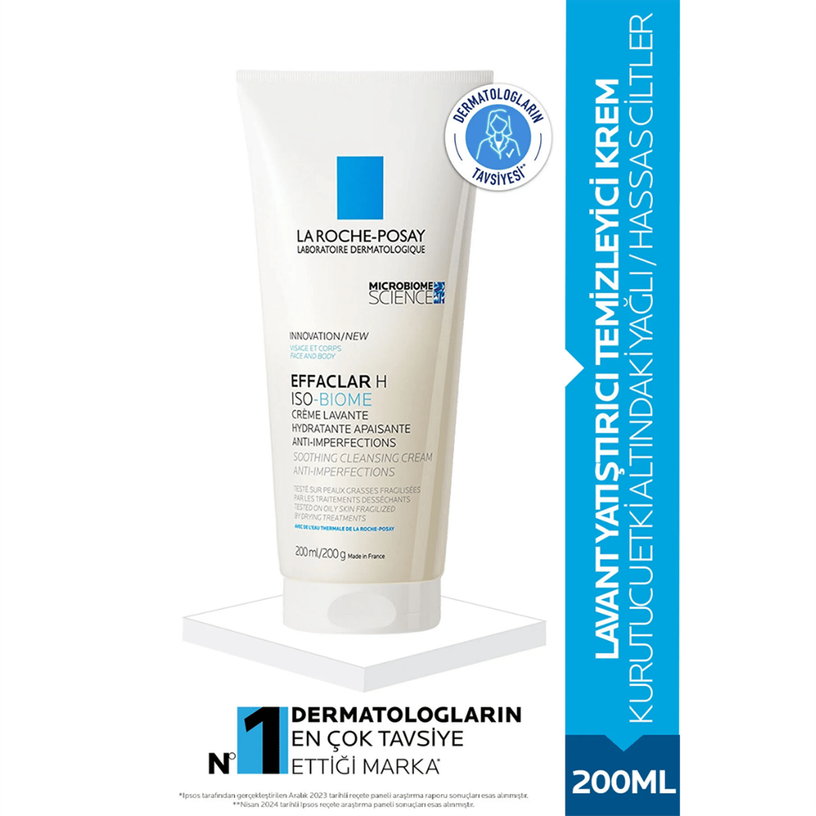 La Roche Posay Effaclar H Isobiome Lavant Temizleyici Krem 200 mlav - La Roche Posay