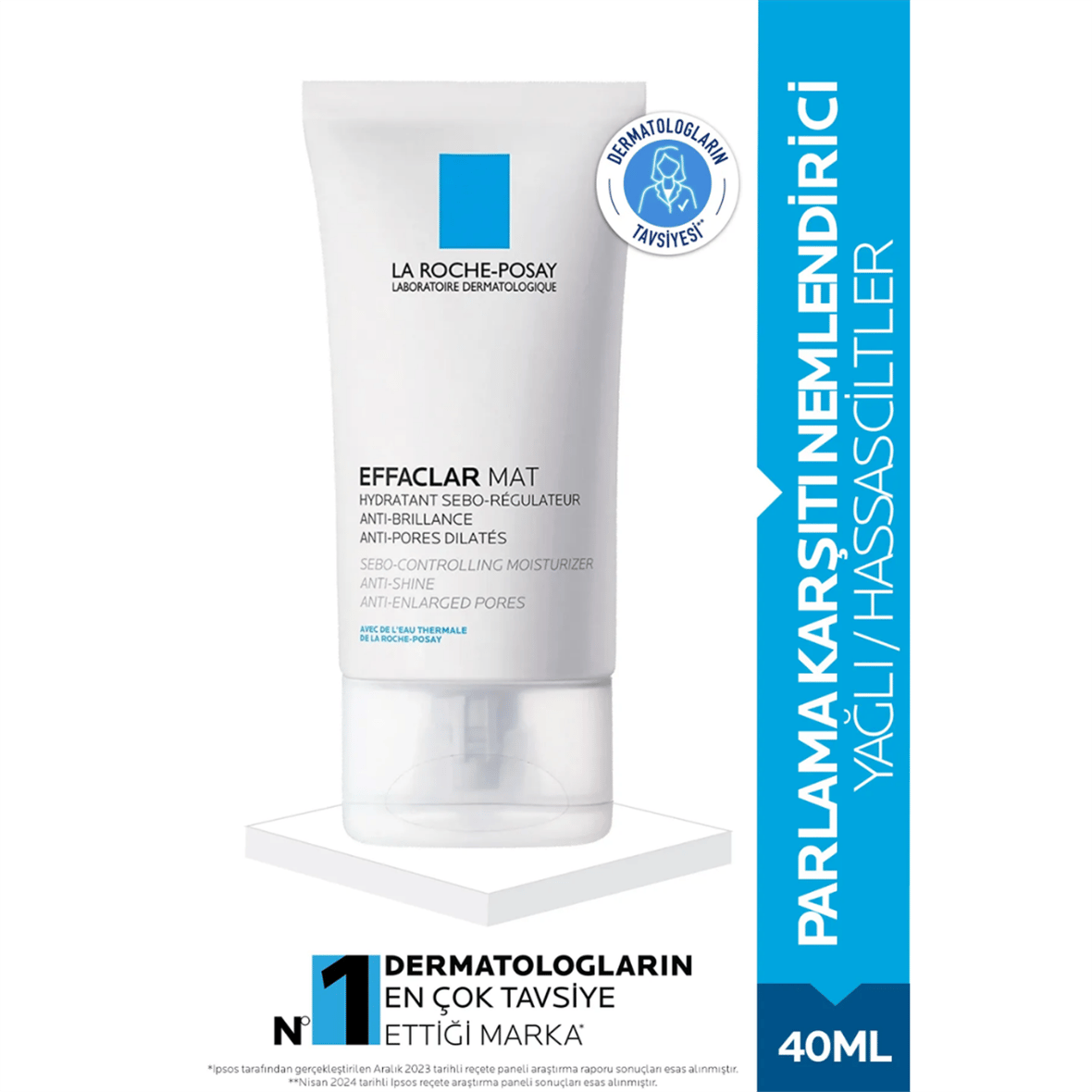 La Roche Posay Effaclar Mat Parlama Karşıtı Nemlendirici 40 ml - La Roche Posay