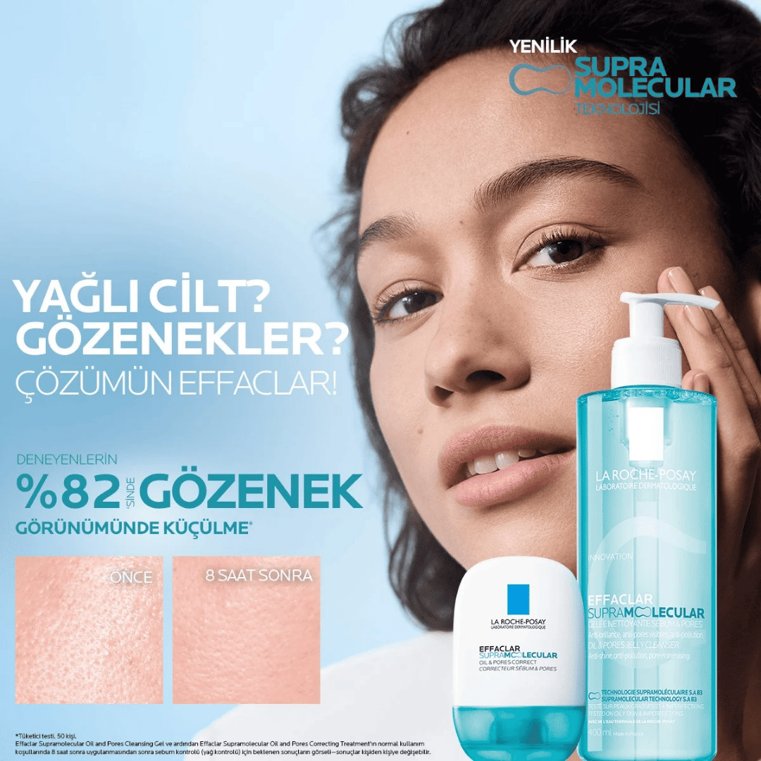 La Roche Posay Effaclar Supramolecular Gözenek Ve Yağlanma Karşıtı Bakım Kremi 40 ml - La Roche-Posay