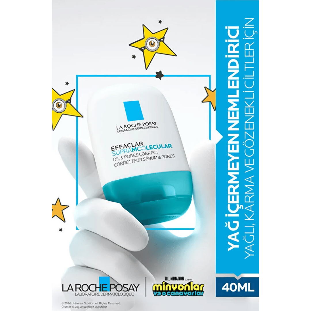 La Roche Posay Effaclar Supramolecular Gözenek Ve Yağlanma Karşıtı Bakım Kremi 40 ml - La Roche-Posay