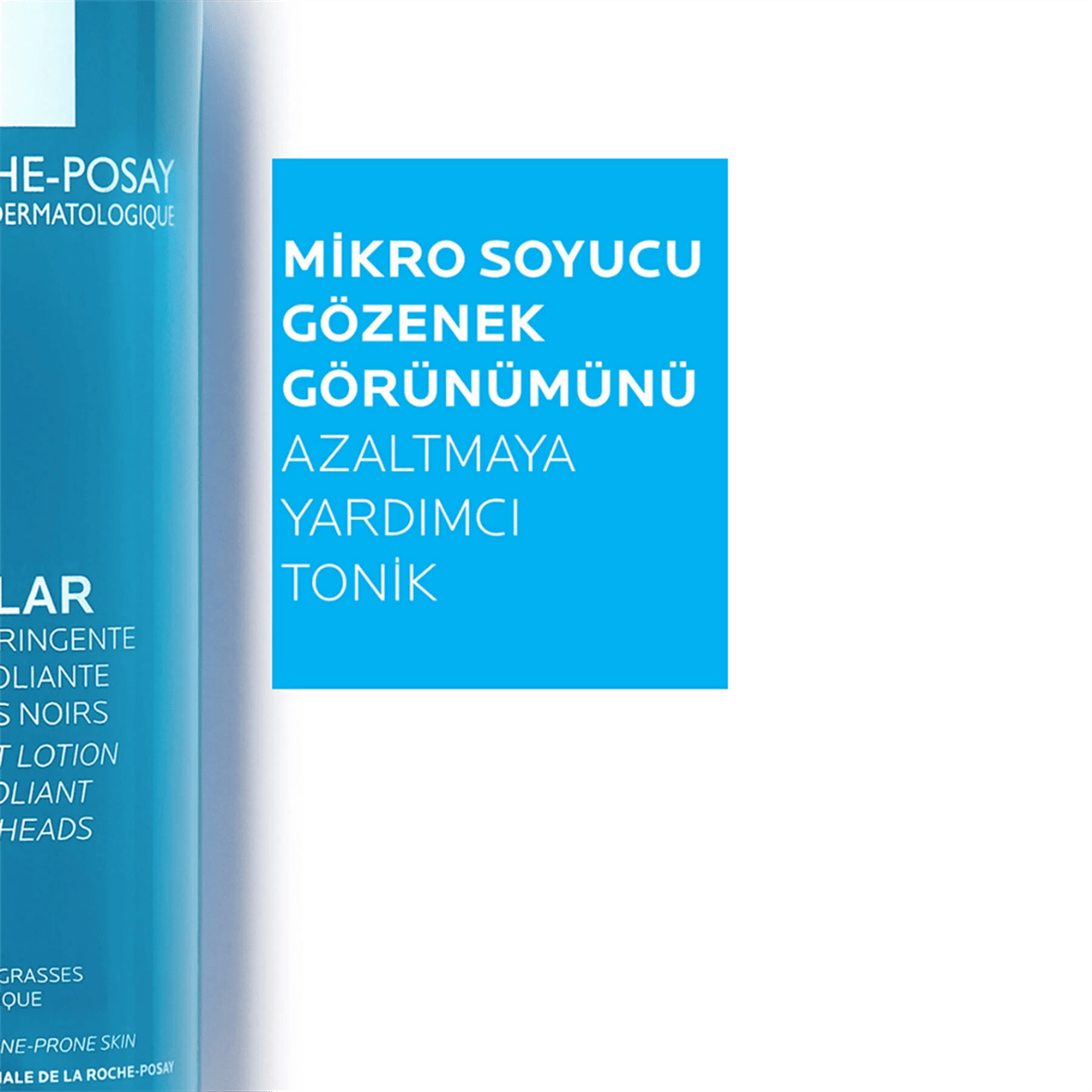 La Roche Posay Effaclar Tonik Yağlı ve Sivilceye Eğilim Gösteren Ciltler için Sıkılaştırıcı Tonik 200ml X2 - La Roche Posay