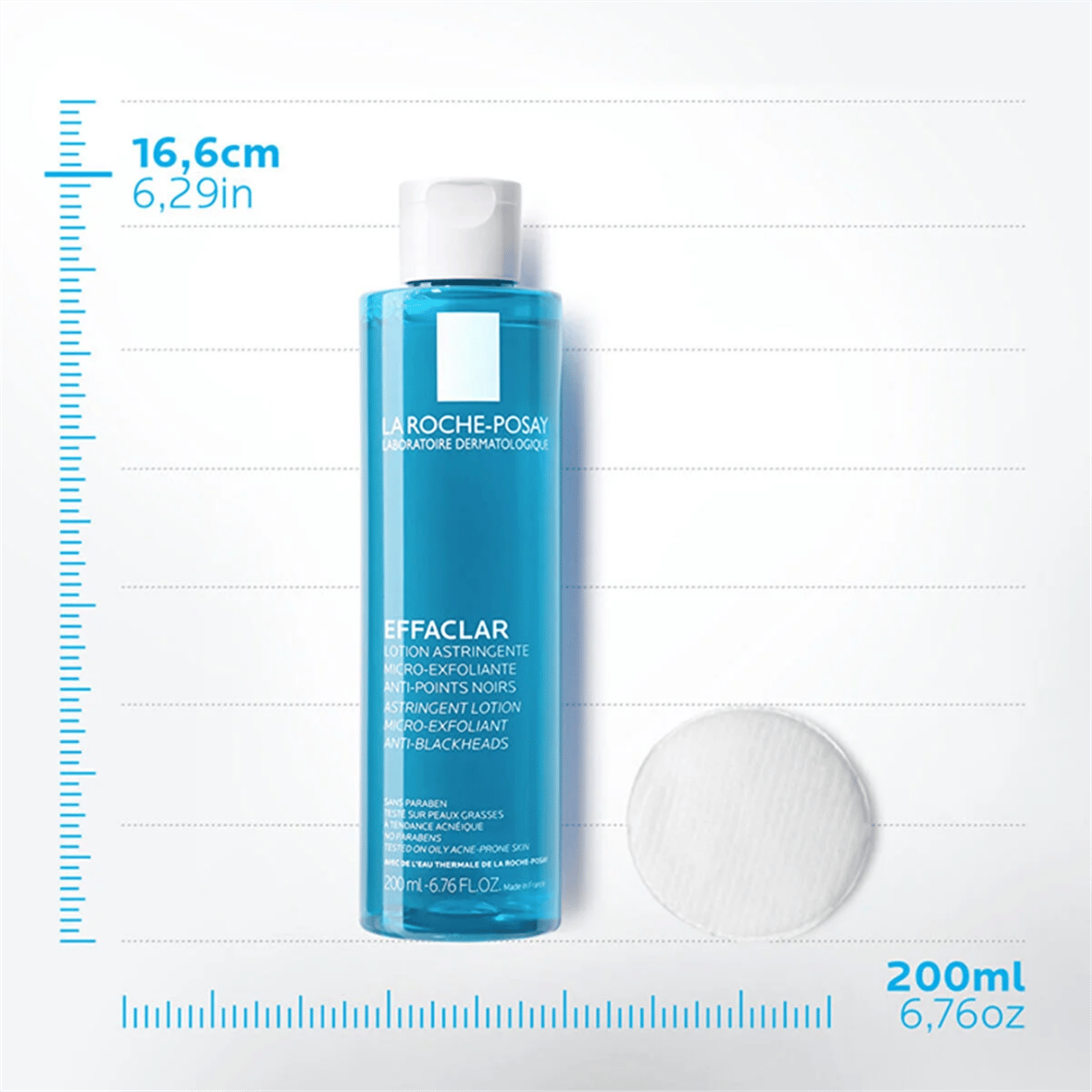 La Roche Posay Effaclar Tonik Yağlı ve Sivilceye Eğilim Gösteren Ciltler için Sıkılaştırıcı Tonik 200ml X2 - La Roche Posay