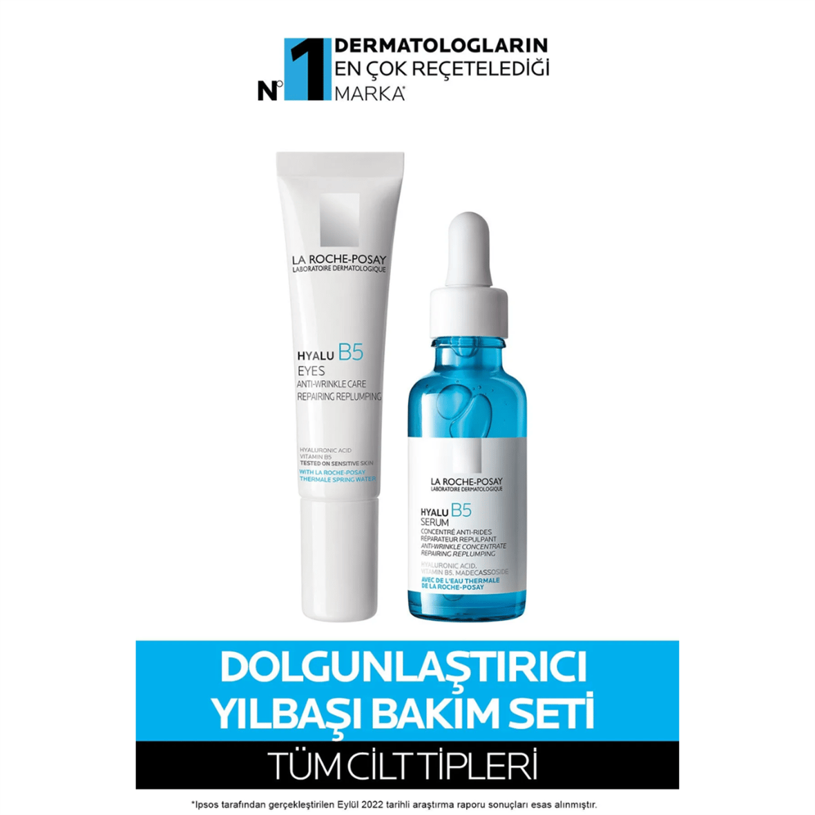 La Roche-posay Hyalu B5 Dolgunlaştırıcı Yılbaşı Bakım Seti - La Roche Posay