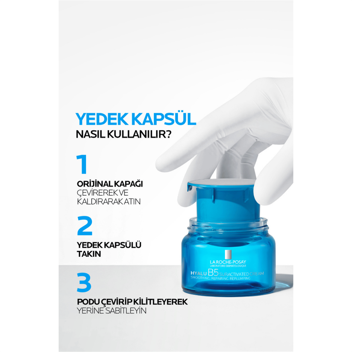 La Roche Posay Hyalu B5 Suractivated Cream 50 ml - Refill - La Roche-Posay